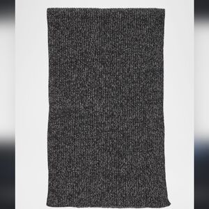 NWT Portolano tweed ribbed cashmere scarf